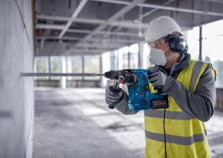 Narzędzia akumulatorowe Młotowiertarki akumulatorowe z uchwytem sds-max Bosch GBH 18V-28 DC