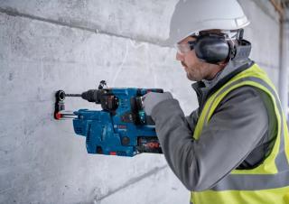 Narzędzia akumulatorowe Młotowiertarki akumulatorowe z uchwytem sds-max Bosch GBH 18V-28 DC