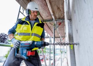 Narzędzia akumulatorowe Młotowiertarki akumulatorowe z uchwytem sds-max Bosch GBH 18V-45 C