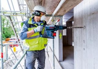 Narzędzia akumulatorowe Młotowiertarki akumulatorowe z uchwytem sds-max Bosch GBH 18V-45 C