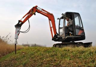 Akcesoria Młoty hydrauliczne AJCE AB-100M