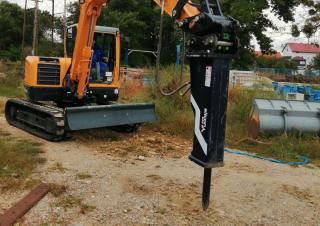 Akcesoria Młoty hydrauliczne Daemo B50