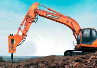 Akcesoria Młoty hydrauliczne Doosan DXB90