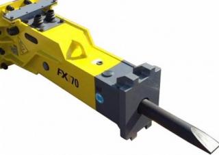 Akcesoria Młoty hydrauliczne Hydra Ram FX-200