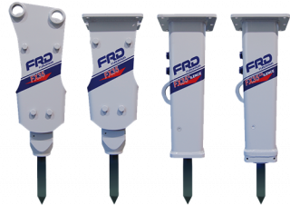 Zaczep Młoty hydrauliczne FRD FX55 