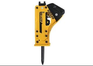 Zaczep Młoty hydrauliczne Soosan SB147P Side