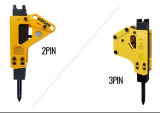 Zaczep Młoty hydrauliczne Soosan SB40 Side