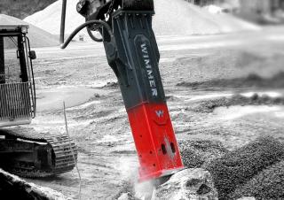 Akcesoria Młoty hydrauliczne WIMMER WH55-A