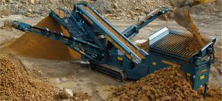 Przesiewacze mobilne Powerscreen Chieftain 1400