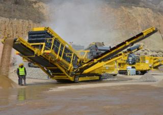 Przesiewacze mobilne Keestrack Explorer 1800-3 Deck