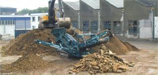 Przesiewacze mobilne Powerscreen Warrior 1400