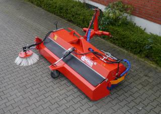 Urządzenia do letnich robót komunalnych Zamiatarki uliczne Mocowane zamiatarki Dücker HDK 2400