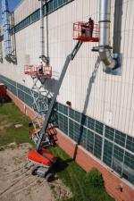 Podnośniki koszowe teleskopowe Kołowe teleskopowe platformy robocze Skyjack SJ 45 T