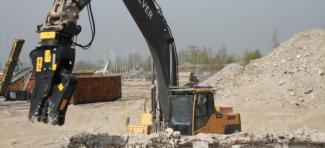 Akcesoria Rozdrabniacze betonu Hydra Ram HRP-250V