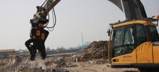 Akcesoria Rozdrabniacze betonu Hydra Ram HRP-250V