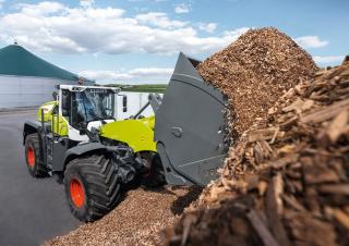 Placowe urządzenie załadowcze Claas Torion 2014