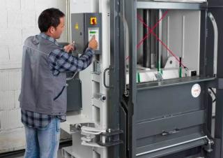 Prasy do odpadów HSM V-Press 1160 max