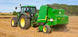 Prasy rolujące John Deere 852 HiFlow