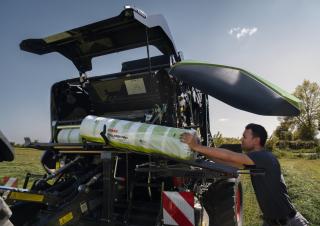 Prasy rolujące Claas Cerex 760 RC