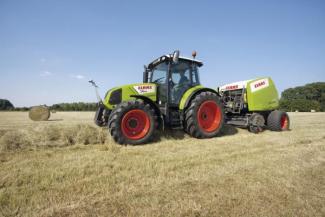 Prasy rolujące Claas Rollant 455 RC Uniwrap