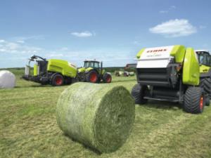 Prasy rolujące Claas Rollant 455 RC Uniwrap