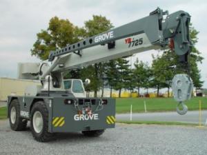 Przemysłowe żurawie samojezdne Grove GCD25