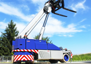Przemysłowe żurawie samojezdne JMG MC 350S 