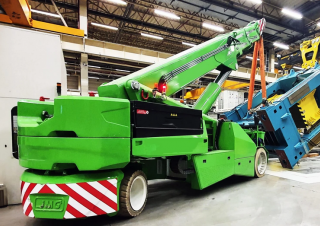 Przemysłowe żurawie samojezdne JMG MC 580  