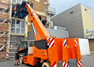 Przemysłowe żurawie samojezdne JMG MC 650 