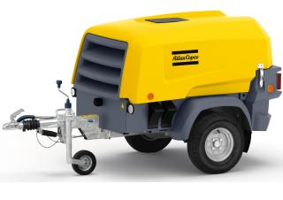 Sprężarki i kompresory powietrza Przenośne sprężarki i kompresory powietrza - wyskoprężne, elektryczne i spalinowe Atlas Copco XAS 48-7 KdG 12 kVA