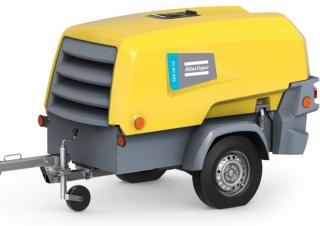 Sprężarki i kompresory powietrza Przenośne sprężarki i kompresory powietrza - wyskoprężne, elektryczne i spalinowe Atlas Copco XAS 58-7 Kd