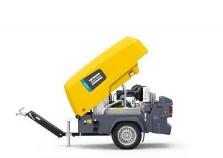 Sprężarki i kompresory powietrza Przenośne sprężarki i kompresory powietrza - wyskoprężne, elektryczne i spalinowe Atlas Copco XAS 88-7 KdG 9 kVA