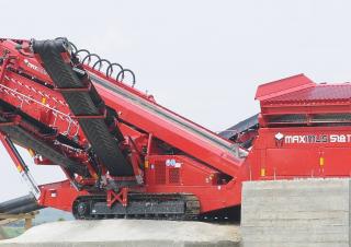 Przesiewacze mobilne Maximus 518 TR