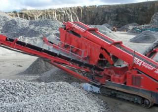 Przesiewacze mobilne Terex-Finlay 684 - 2 Deck