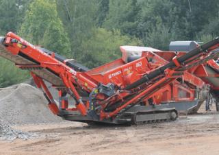 Przesiewacze mobilne Terex-Finlay 863+