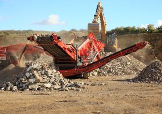Przesiewacze mobilne Terex-Finlay 873+ Spaleck