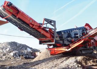 Przesiewacze mobilne Terex-Finlay 883+ Spaleck