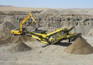 Przesiewacze mobilne Keestrack Explorer 1500