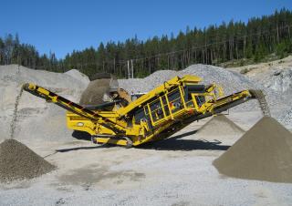 Przesiewacze mobilne Keestrack Explorer 1500