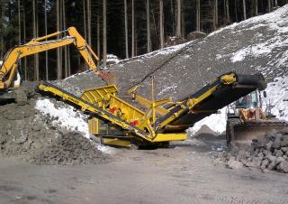 Przesiewacze mobilne Keestrack Frontier 4518 T