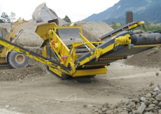 Przesiewacze mobilne Keestrack Frontier 4518 T