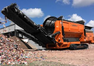 Sortownie mobilne z bębnem Rockster RTT720