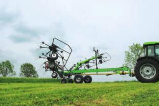 Przetrząsacze karuzelowe DEUTZ-FAHR CoM 9041
