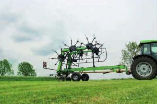 Przetrząsacze karuzelowe DEUTZ-FAHR CoM 9041