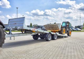 Technologia transportu Przyczepy burtowe Fliegl TPA 200