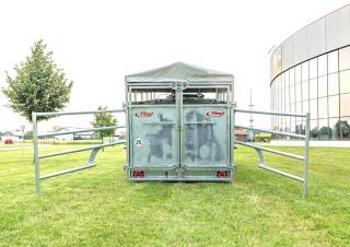 Technologia transportu Przyczepy do bydła Fliegl TTW 100