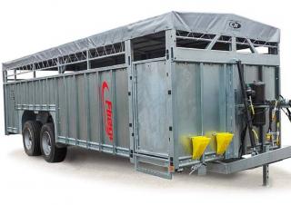 Technologia transportu Przyczepy do bydła Fliegl TTW 140