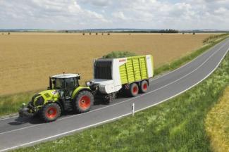 Przyczepy silosowe Claas Cargos 9400