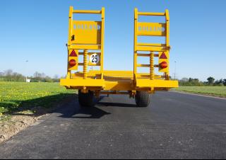 Technologia transportu Przyczepy niskopodwoziowe Rolland Low loader 60