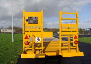 Technologia transportu Przyczepy niskopodwoziowe Rolland Low loader 90